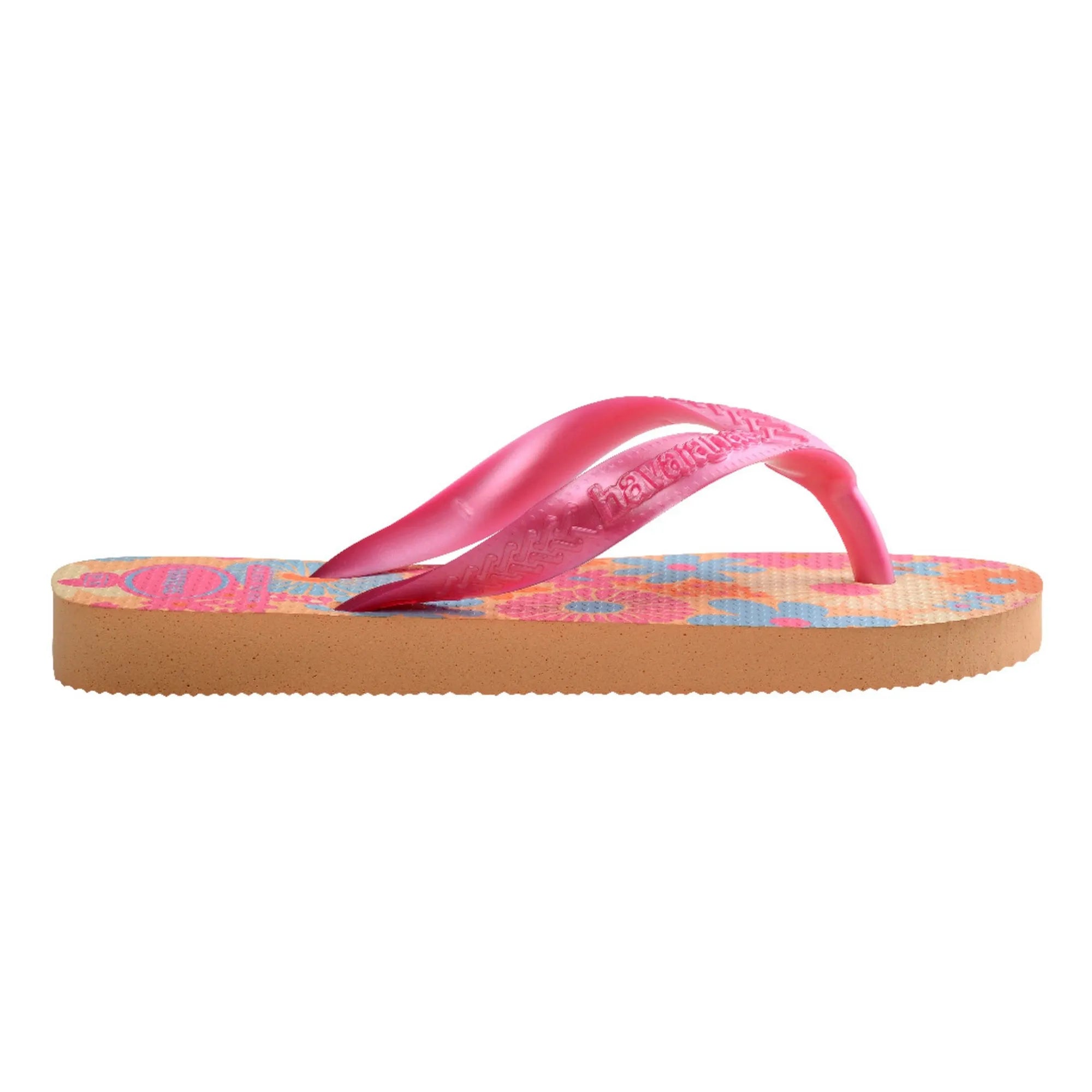 Havaianas - Chanclas de dedo de bebé Flores | Naranja