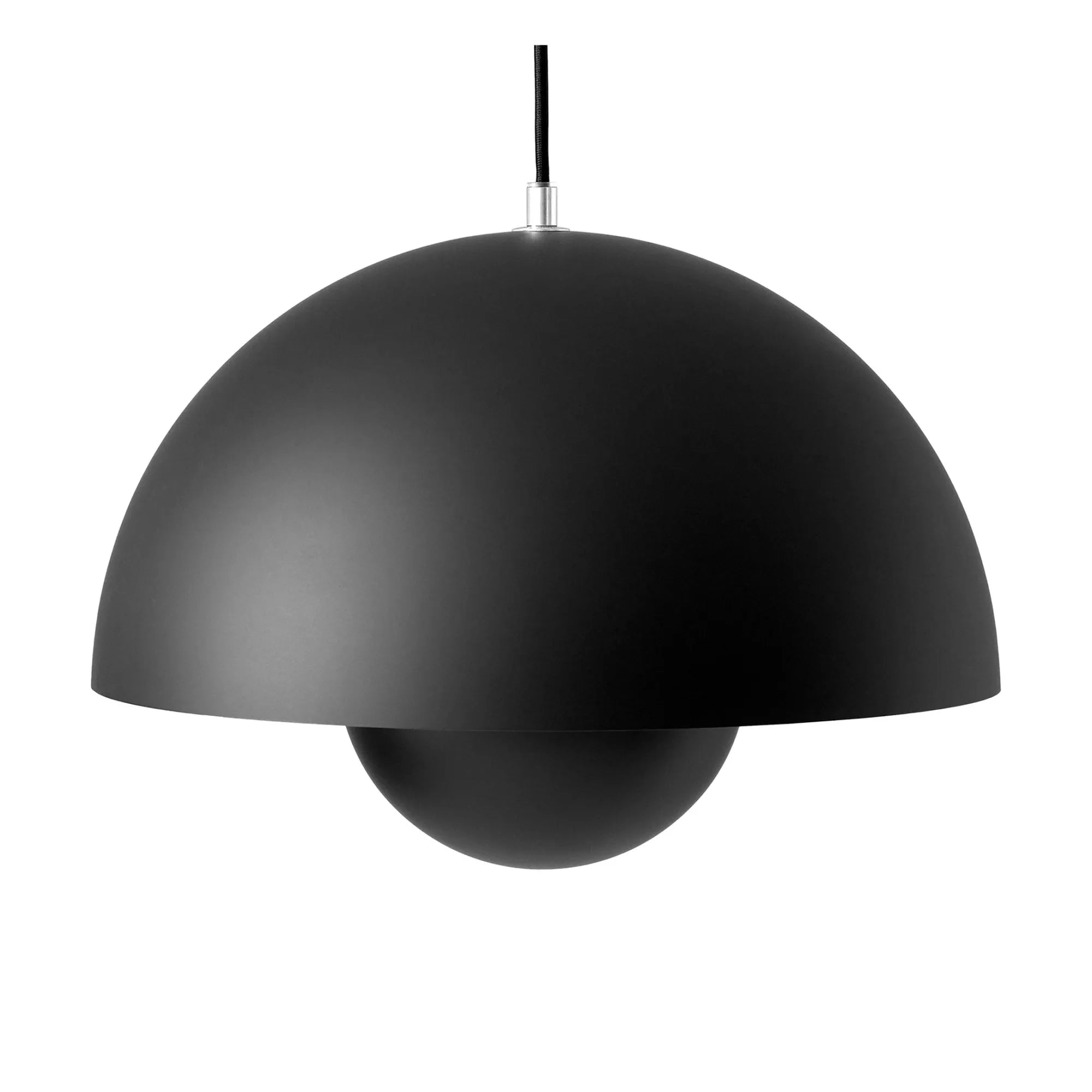 & Tradition - Lámpara Colgante Maceta VP7 - Verner Panton | Negro