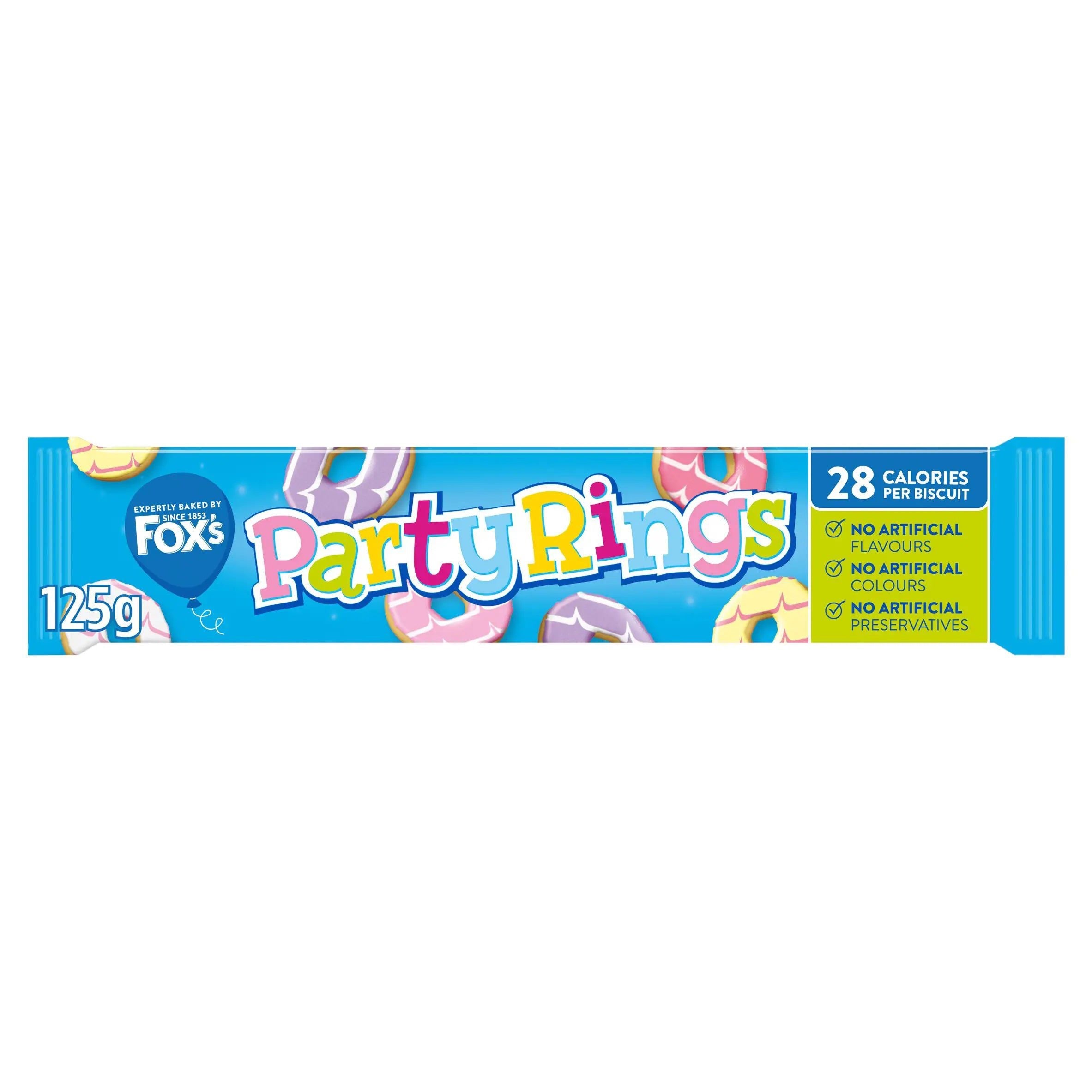 Fox's - Galletas Party Rings 125 g