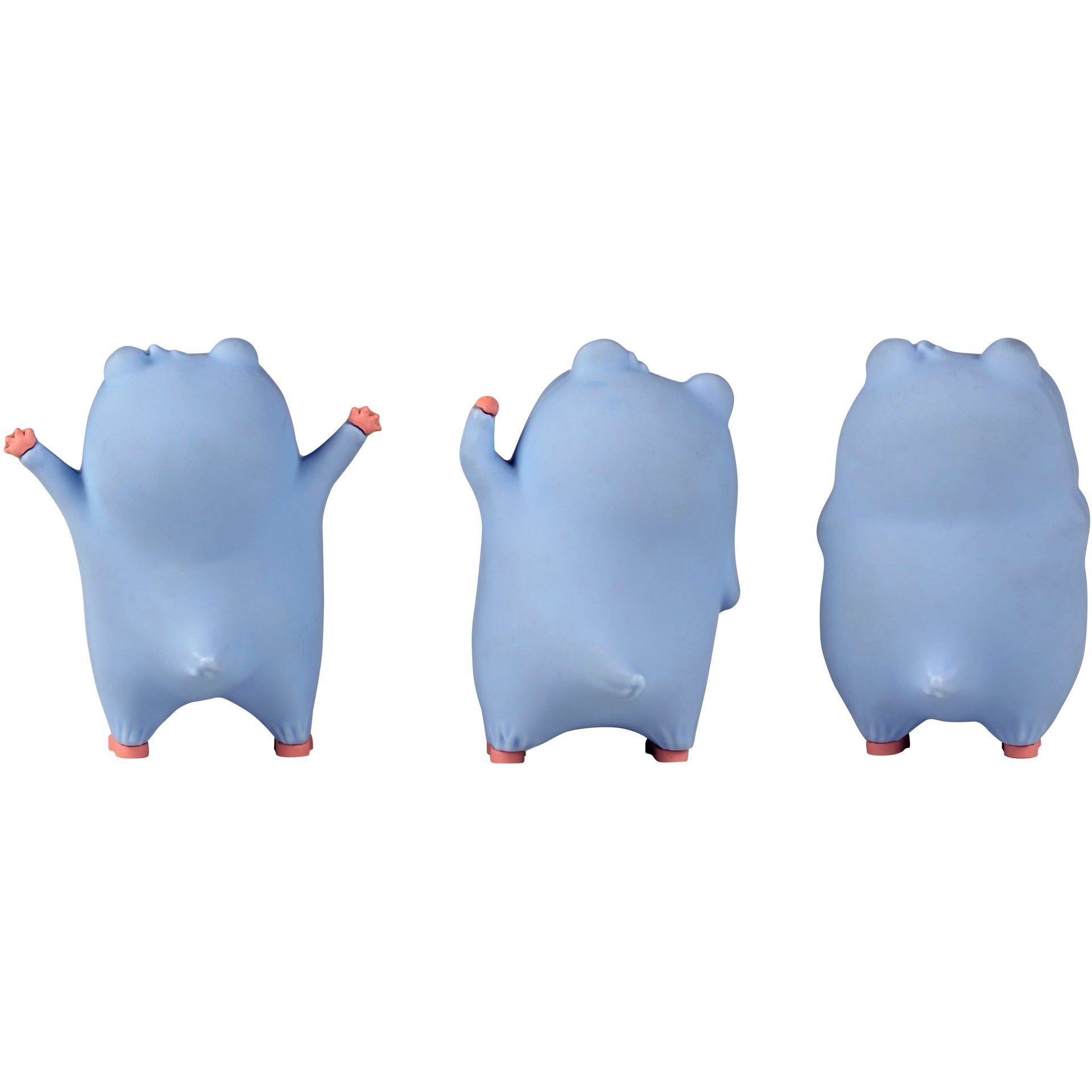 Grizzy y los Lemmings - Juguete de figura de 3 Lemmings