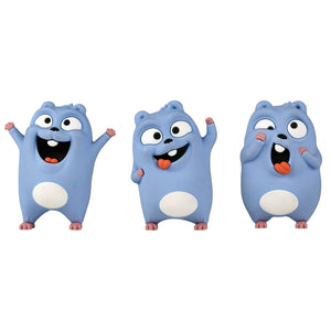 Grizzy y los Lemmings - Juguete de figura de 3 Lemmings