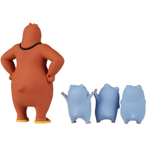 Grizzy y los Lemmings - Set de 4 Figuras de Juguete
