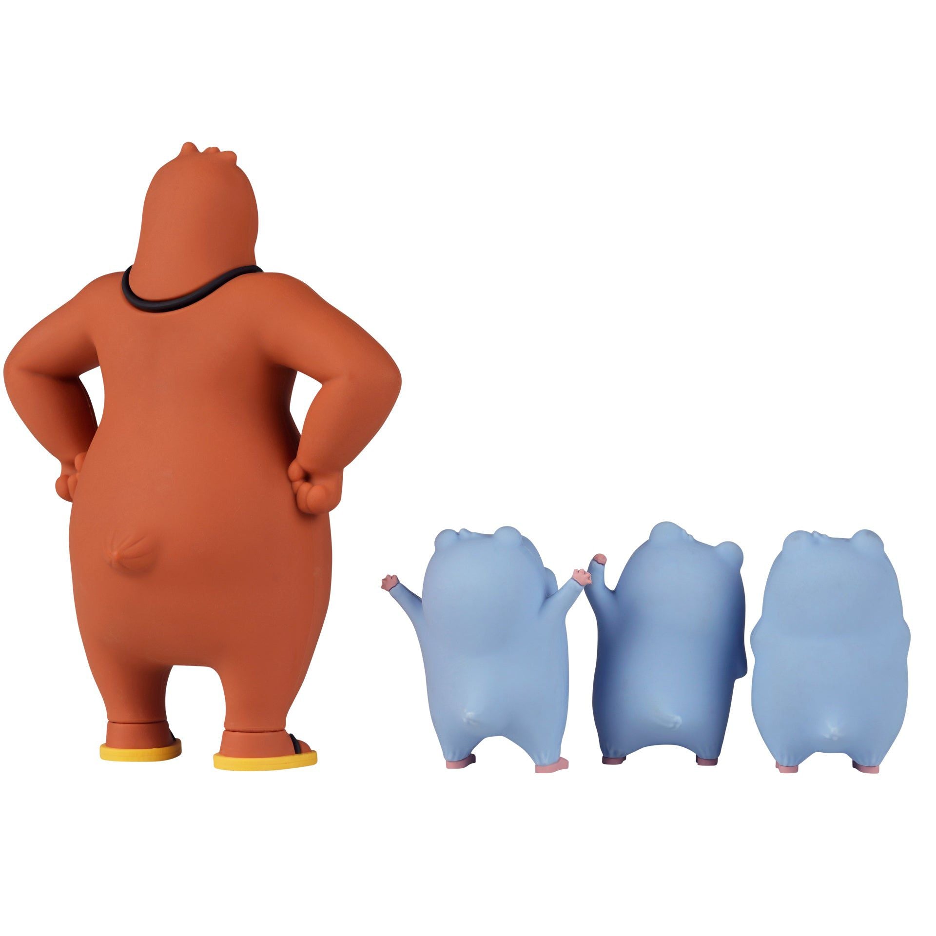 Grizzy y los Lemmings - Set de 4 Figuras de Juguete