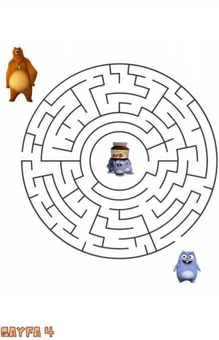 Grizzy y los Lemmings - Libro de colorear con historia