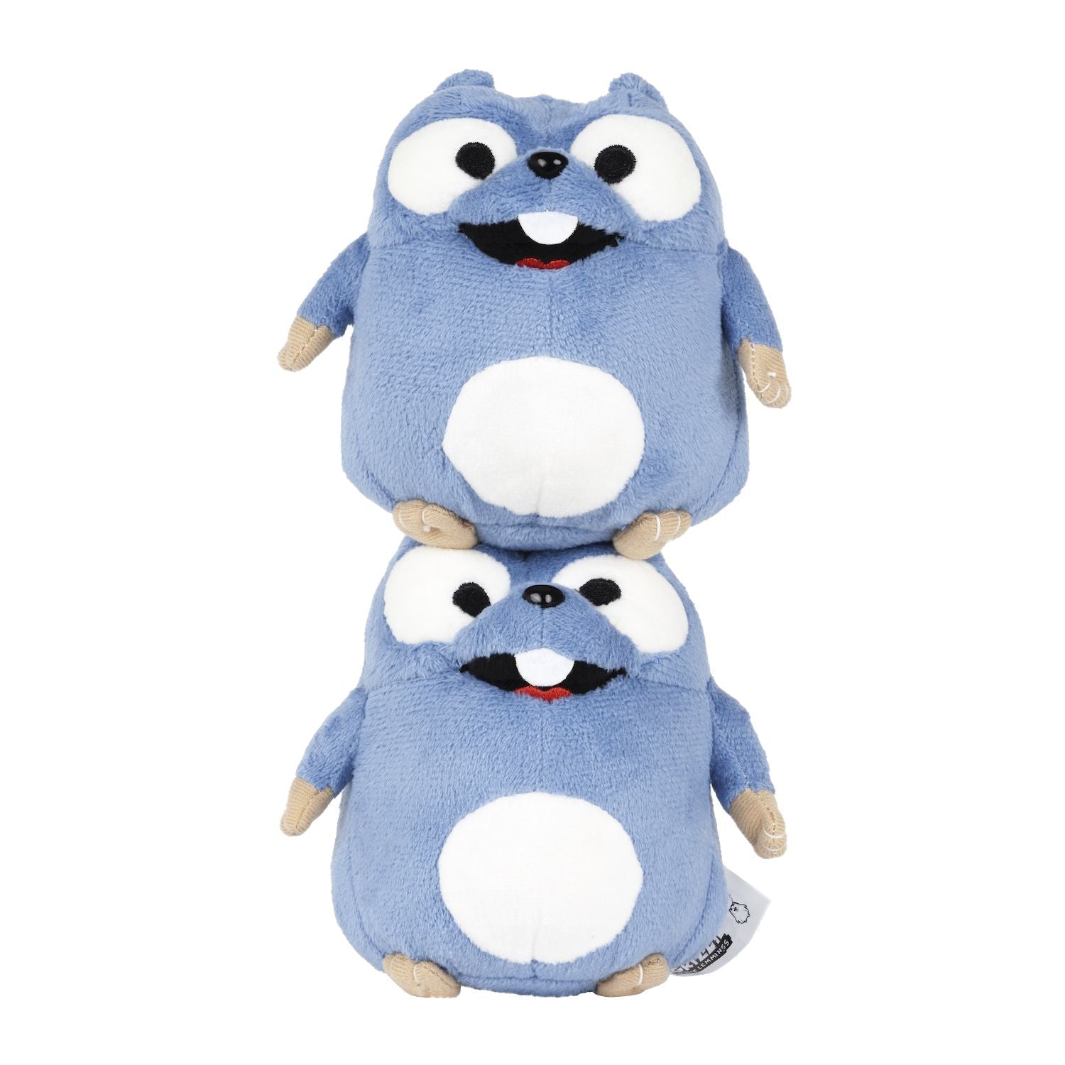 Grizzy y los Lemmings - Peluche Magnético Doble de Lemming