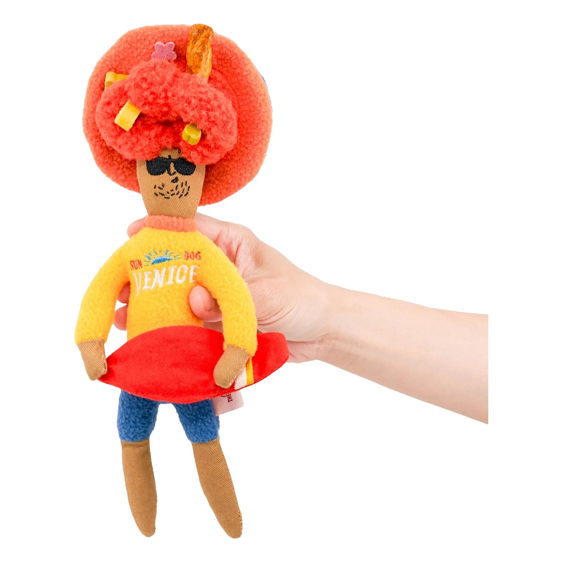 The Furry Folks - Excavadora de juguete Hooman Surfer | Naranja