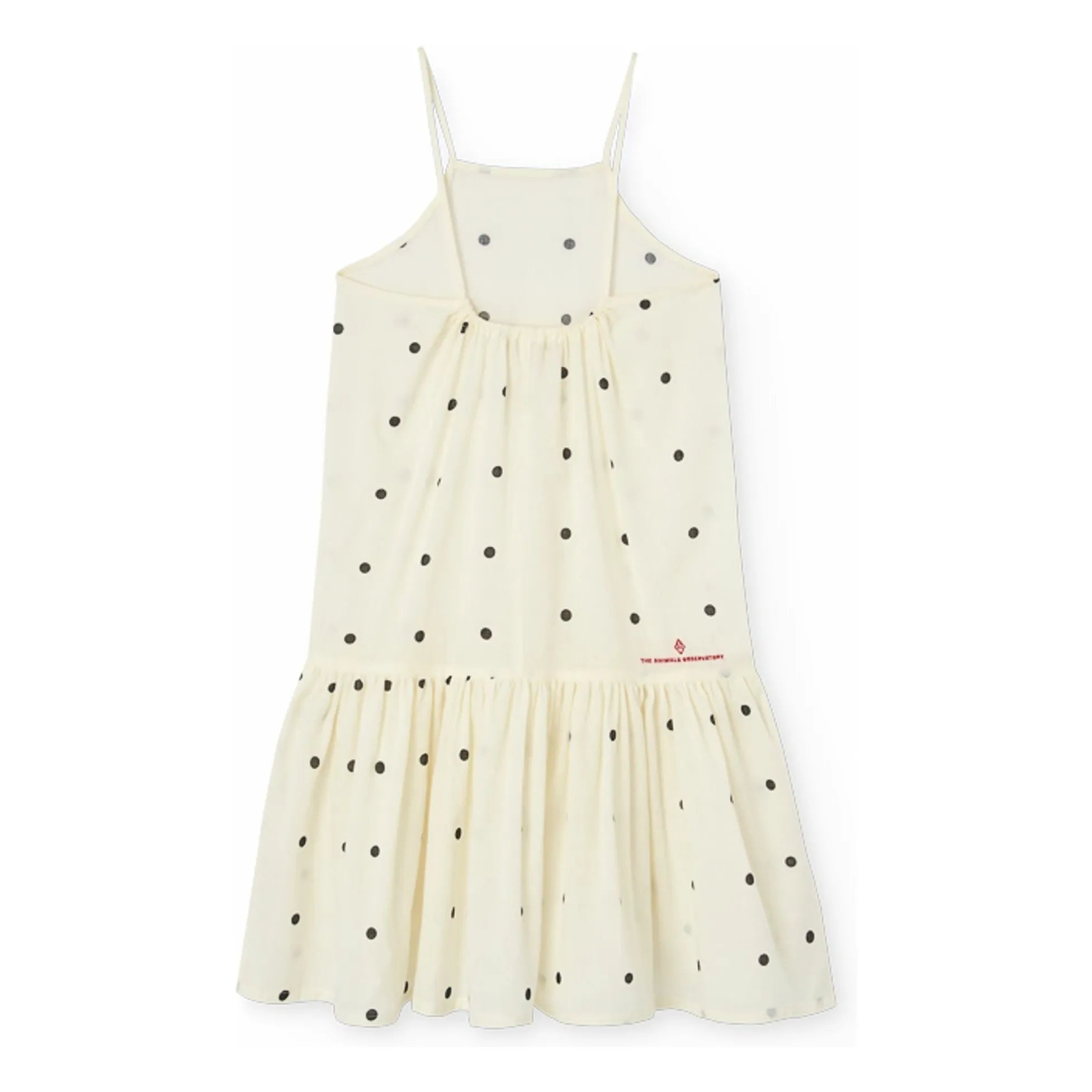 The Animals Observatory - Vestido Colibrí con Estampado de Topos | Blanco