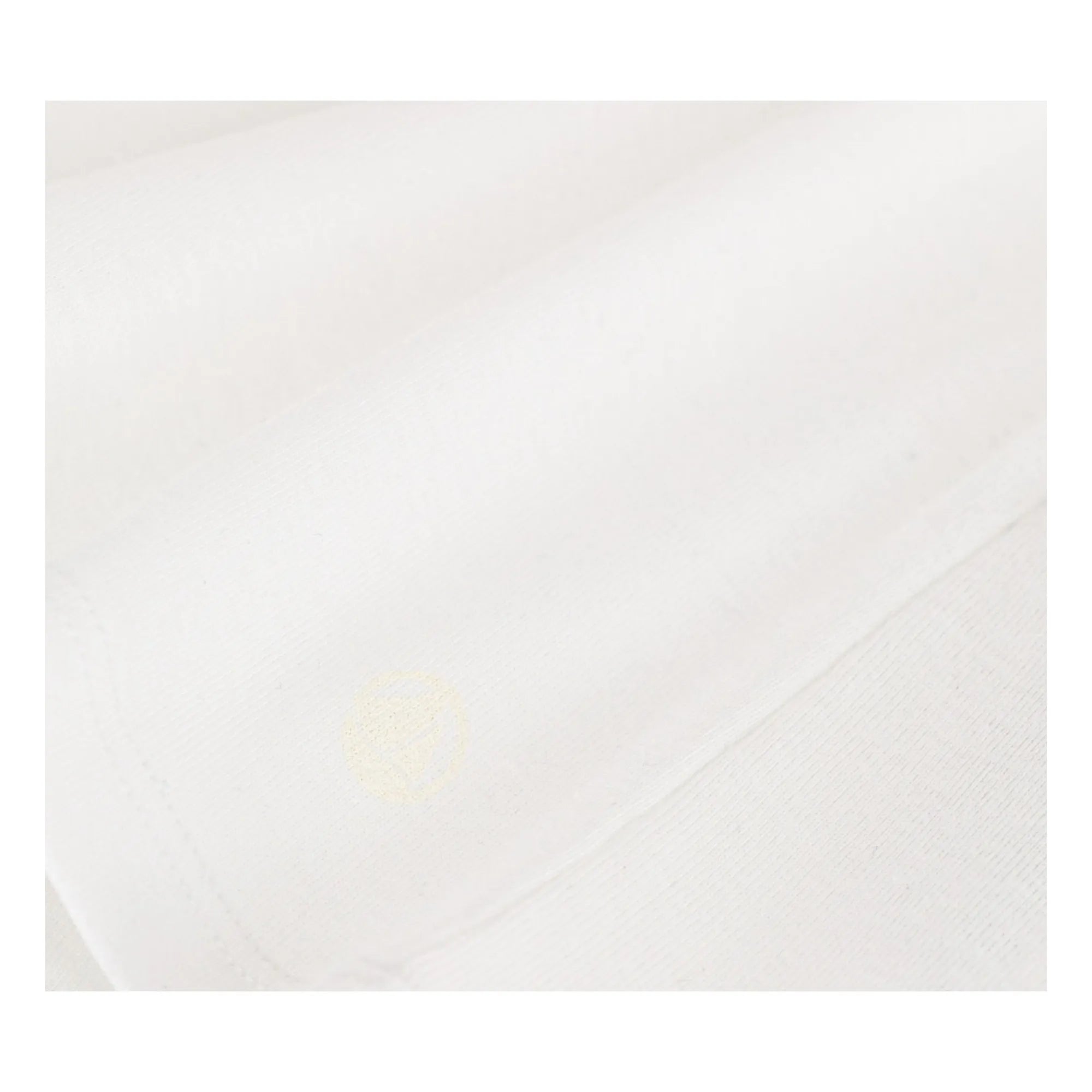 Petit Bateau - Camiseta de algodón orgánico con cuello pico Cocotte icónico | Blanco