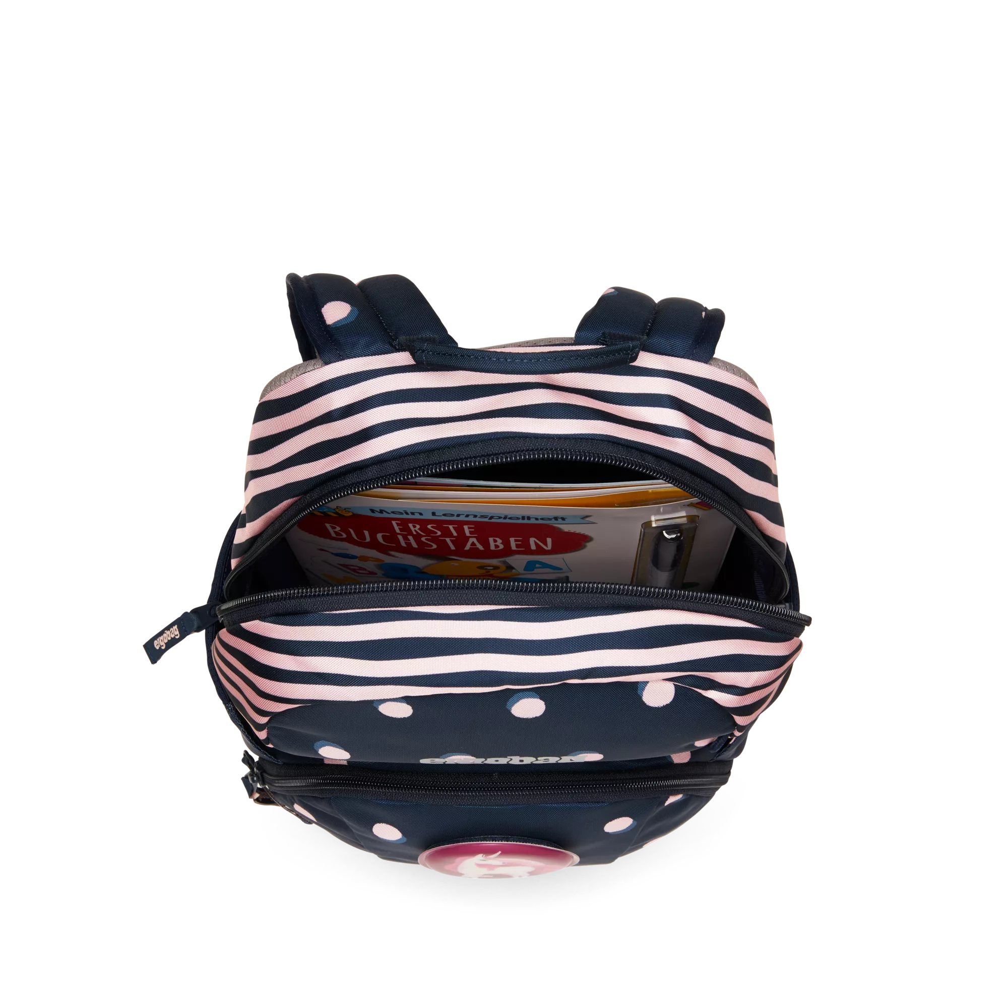 Ergobag - Mochila escolar infantil grande Dotty