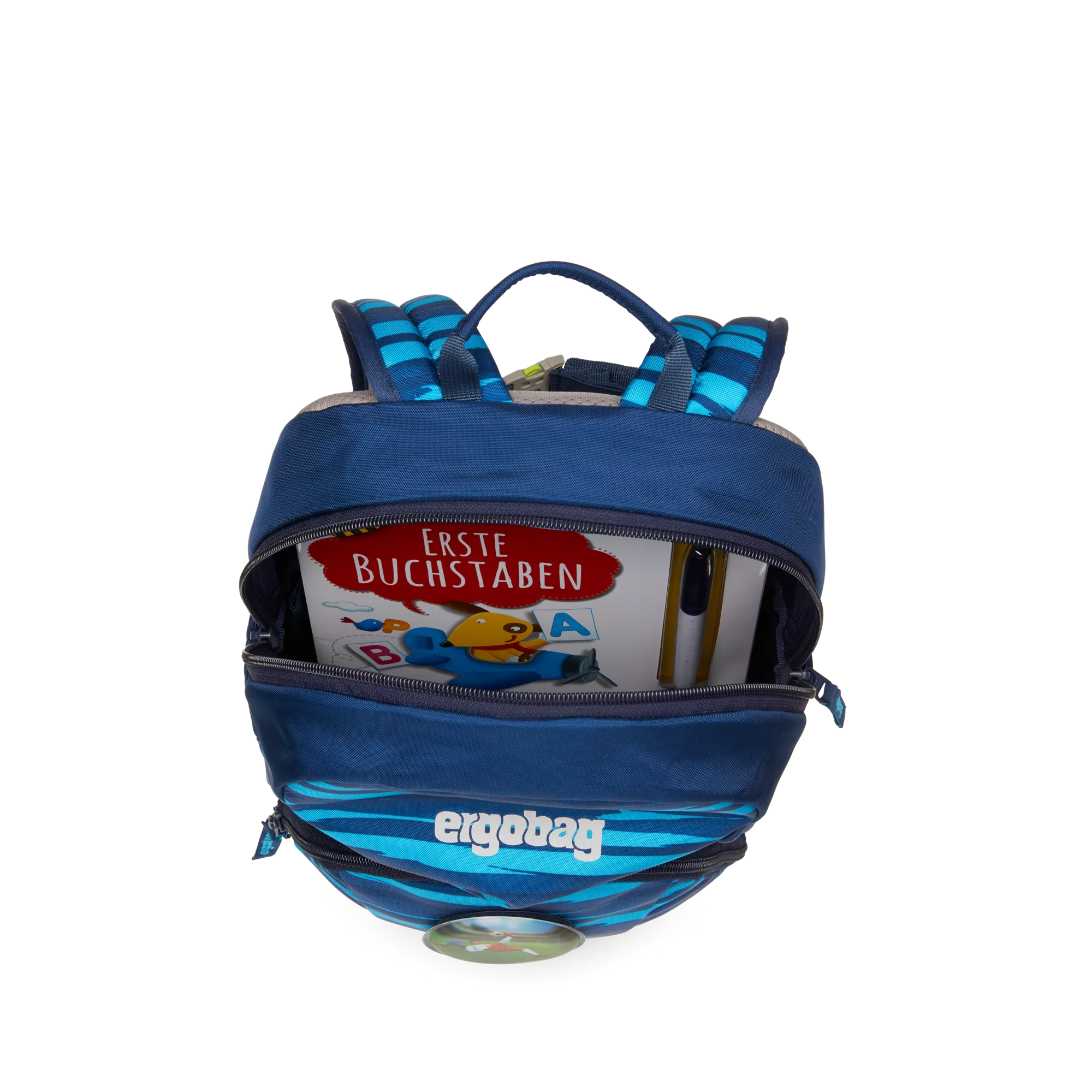 Ergobag - Mochila escolar infantil grande Striker