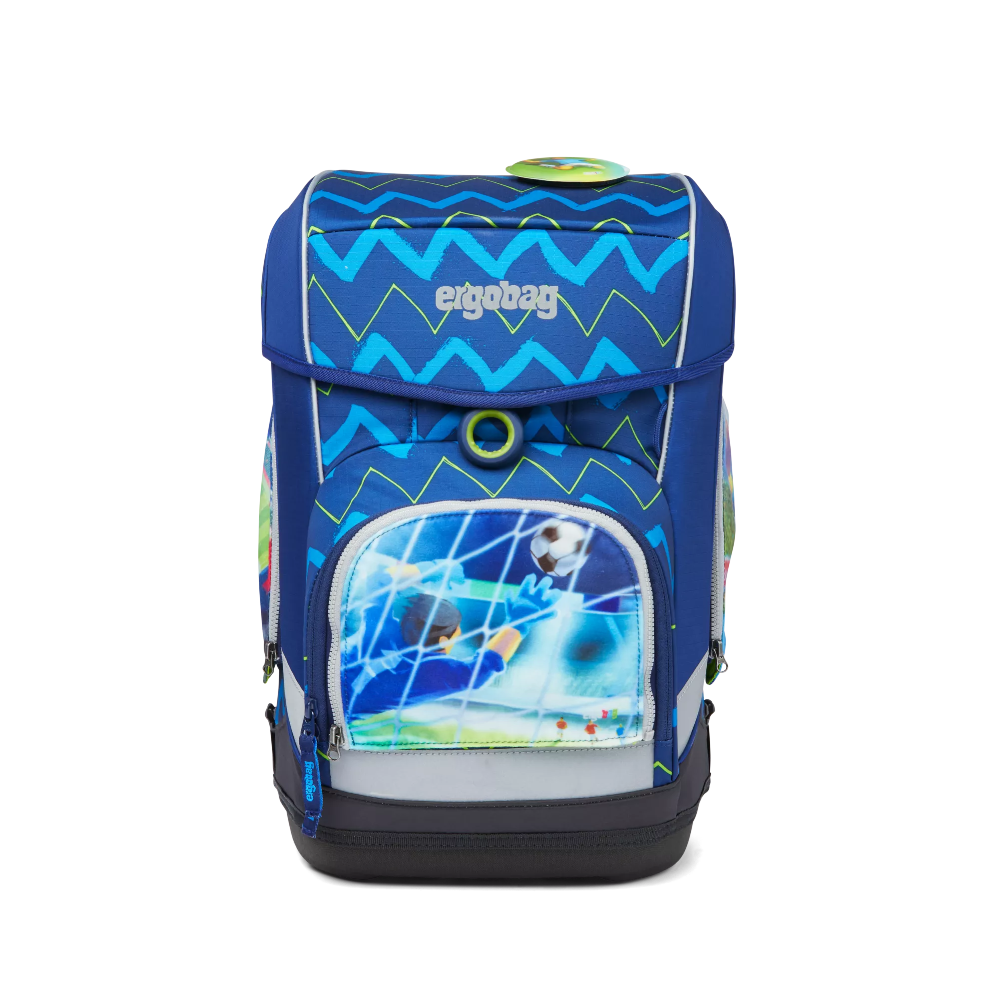 Ergobag - Adorno de cremallera Fútbol