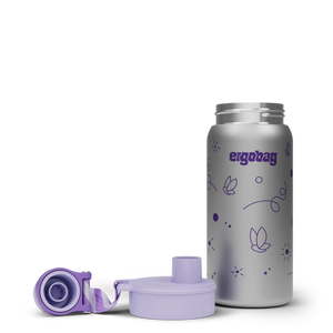 Ergobag - Botella de acero inoxidable Mariposa