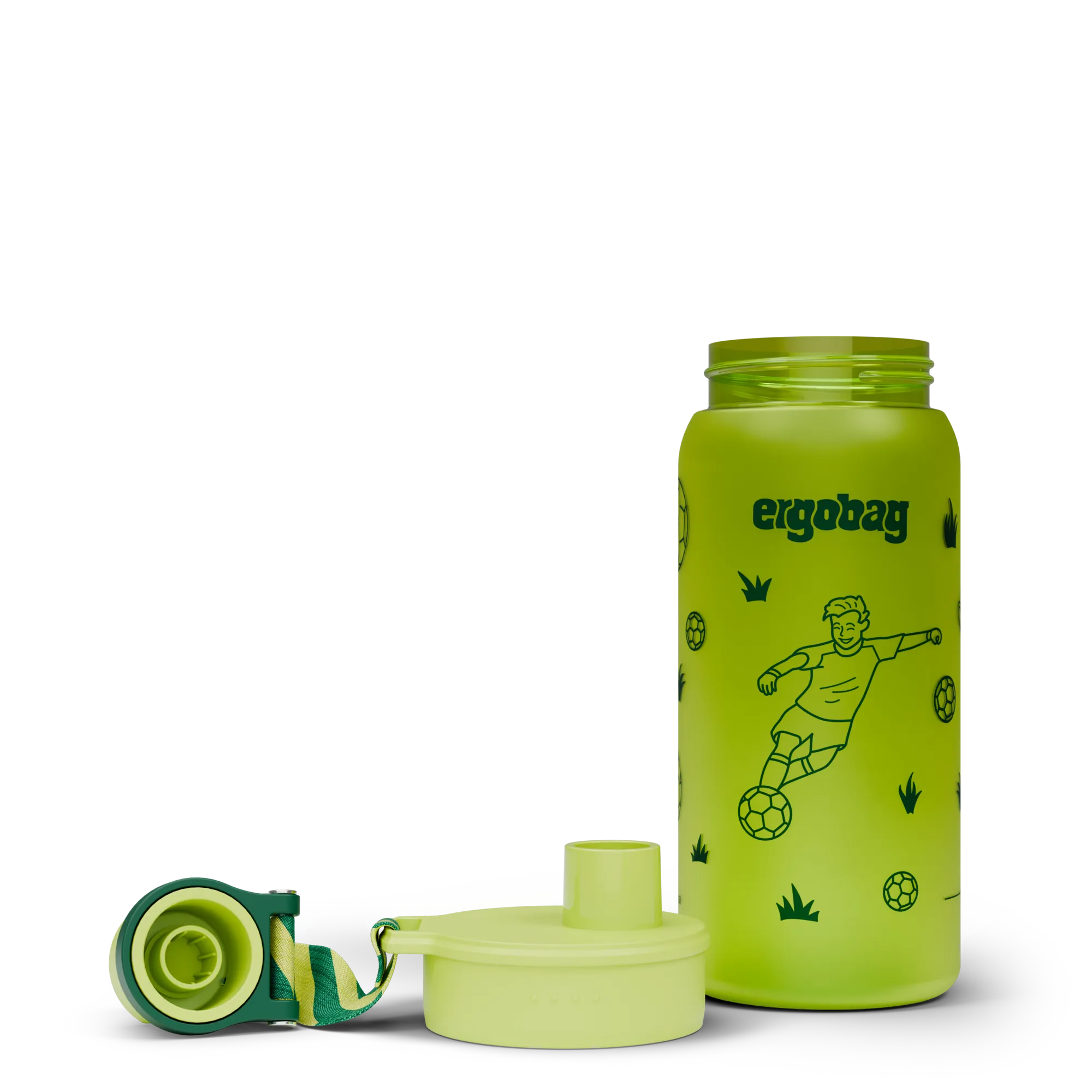 Ergobag - Botella de fútbol