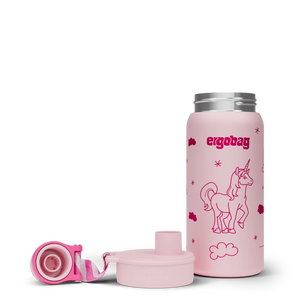 Ergobag - Botella de acero inoxidable Unicornio