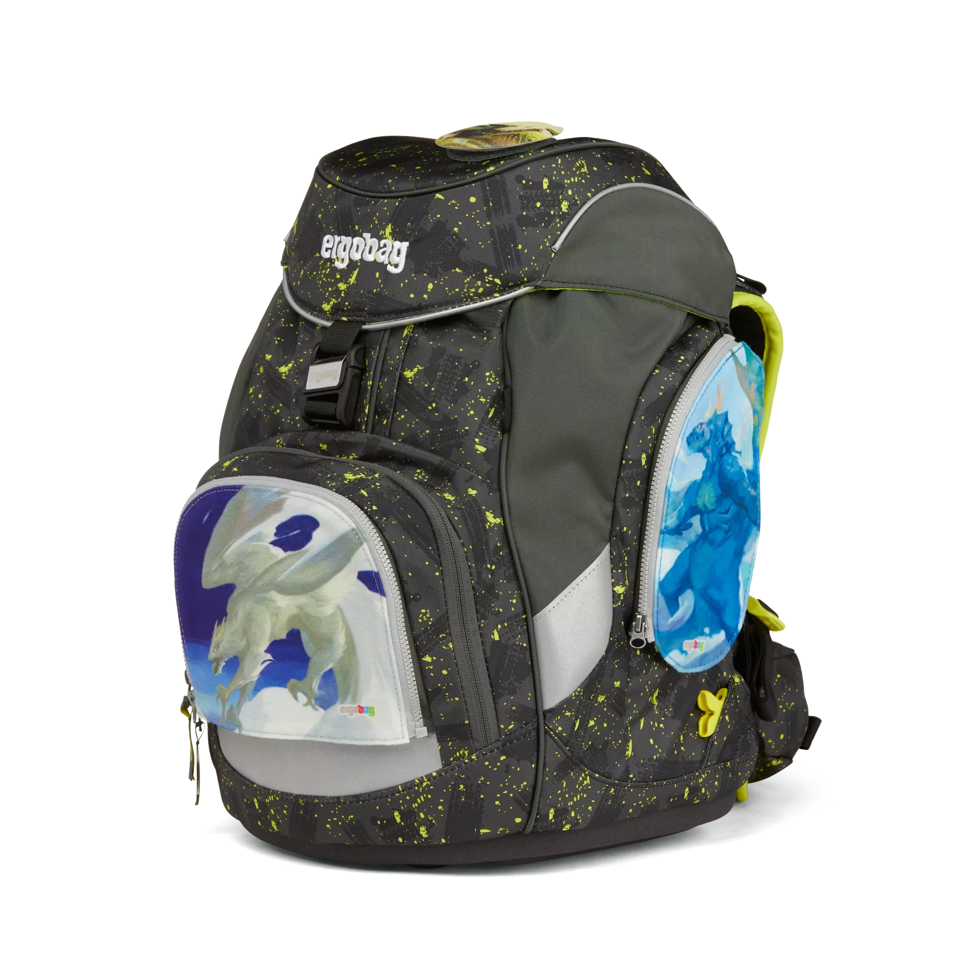 Ergobag - Adorno de cremallera Dragones