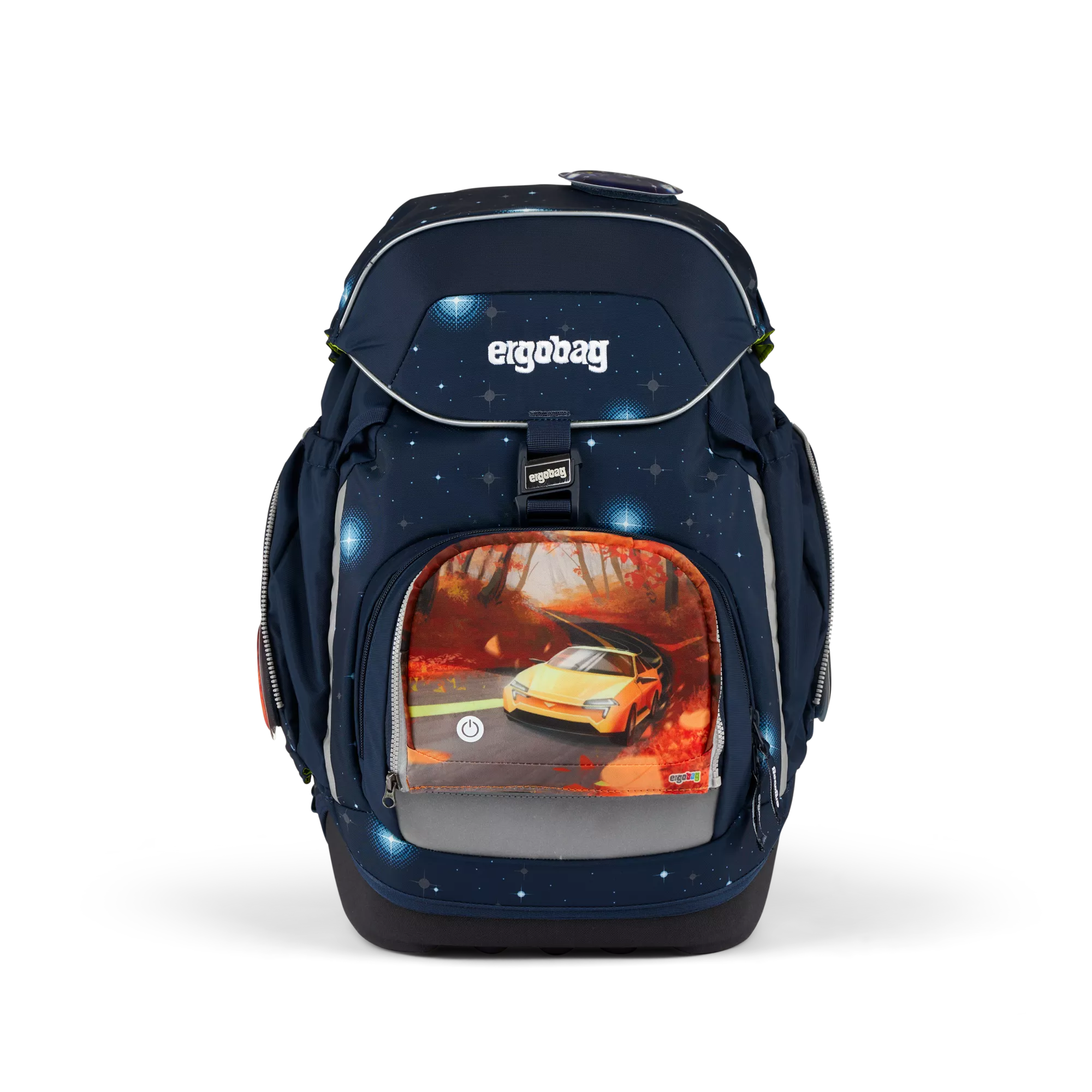 Ergobag - Coche de carreras Led Zippie