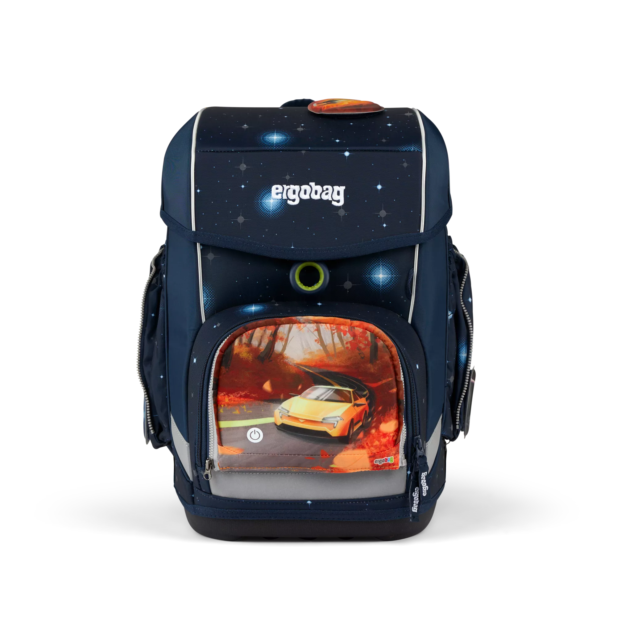 Ergobag - Coche de carreras Led Zippie
