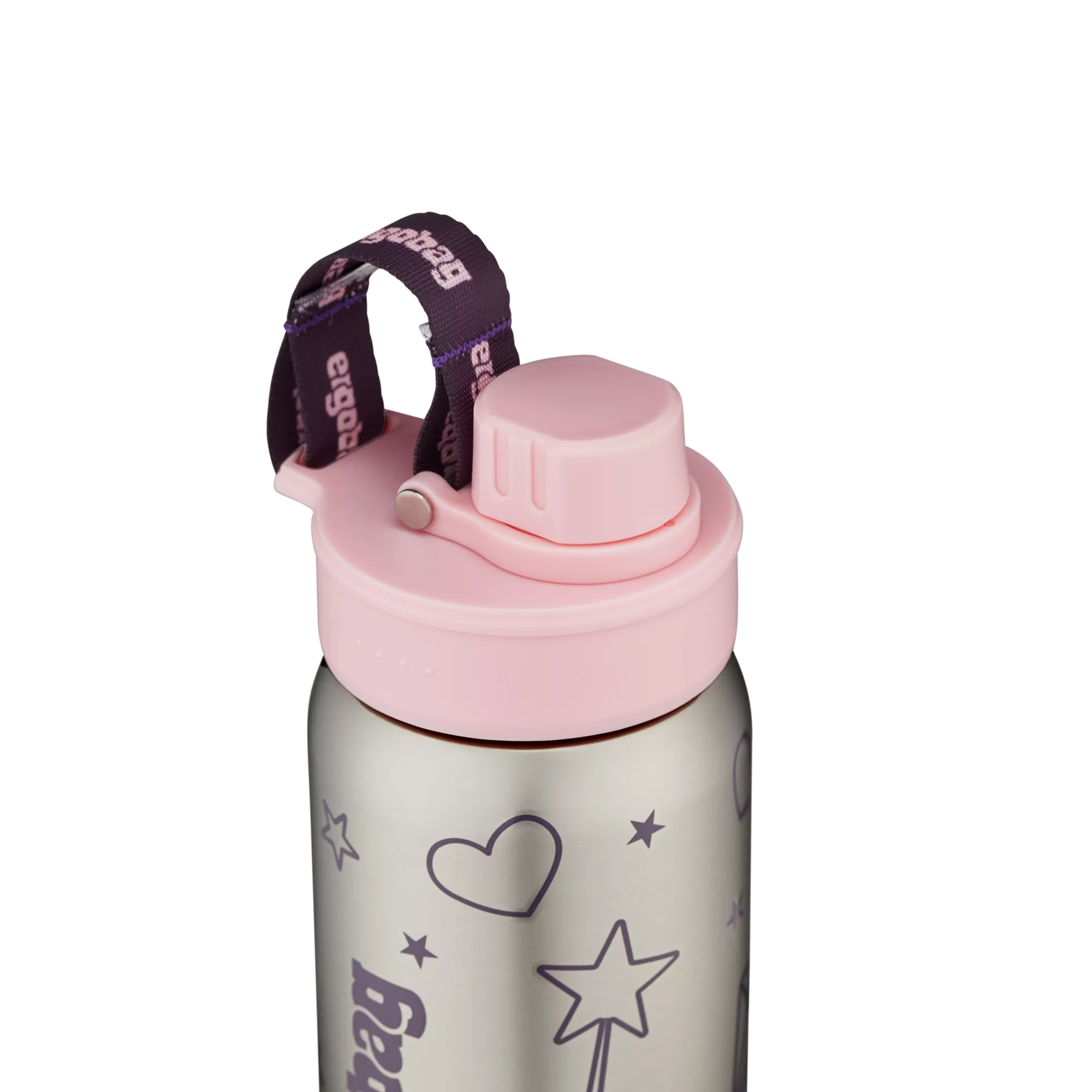 Ergobag - Botella de acero inoxidable Rose