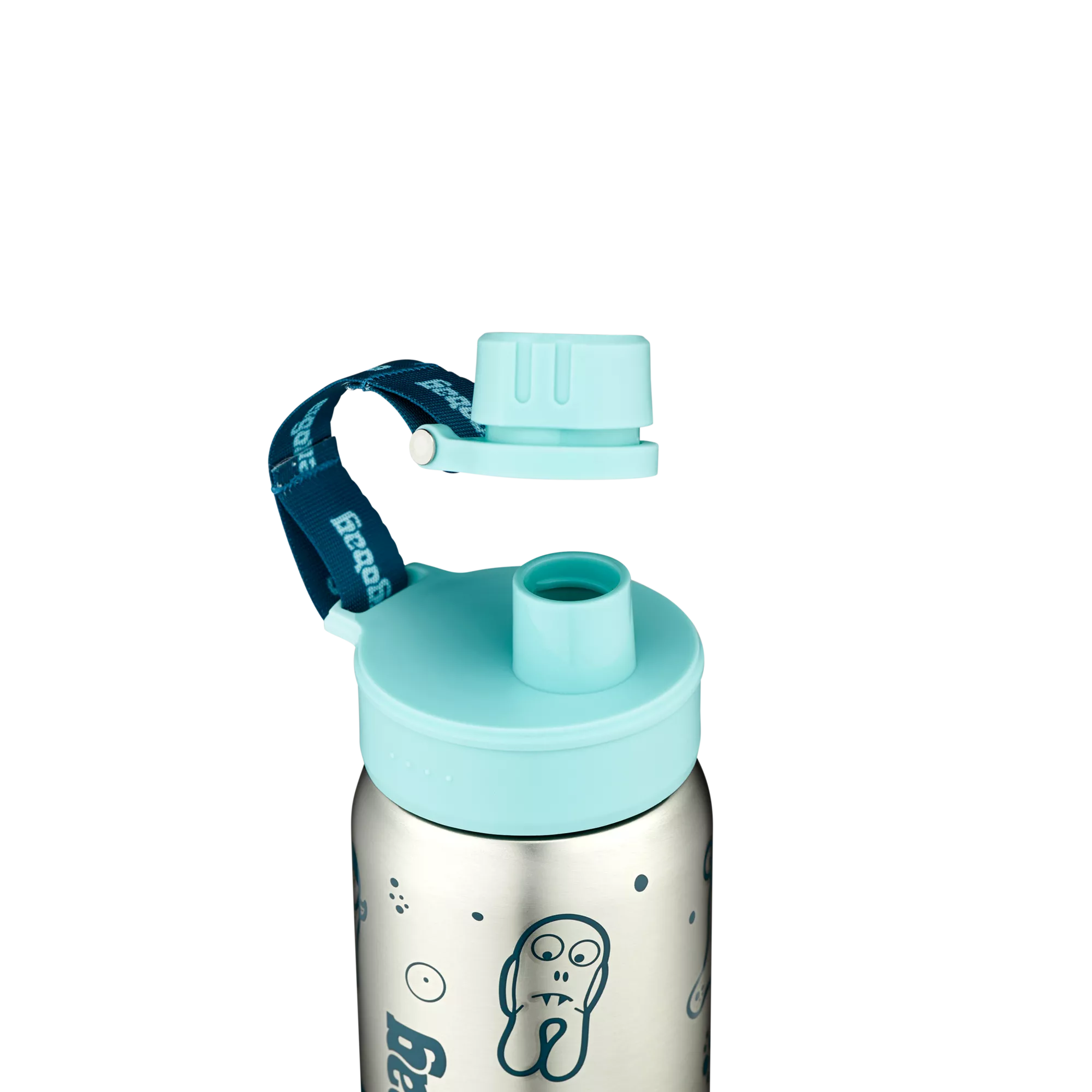 Ergobag - Botella de acero inoxidable Petrol