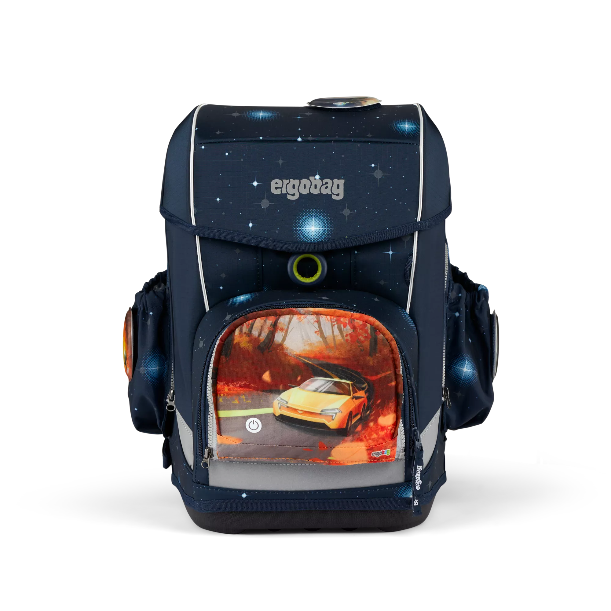 Ergobag - Coche de carreras Led Zippie