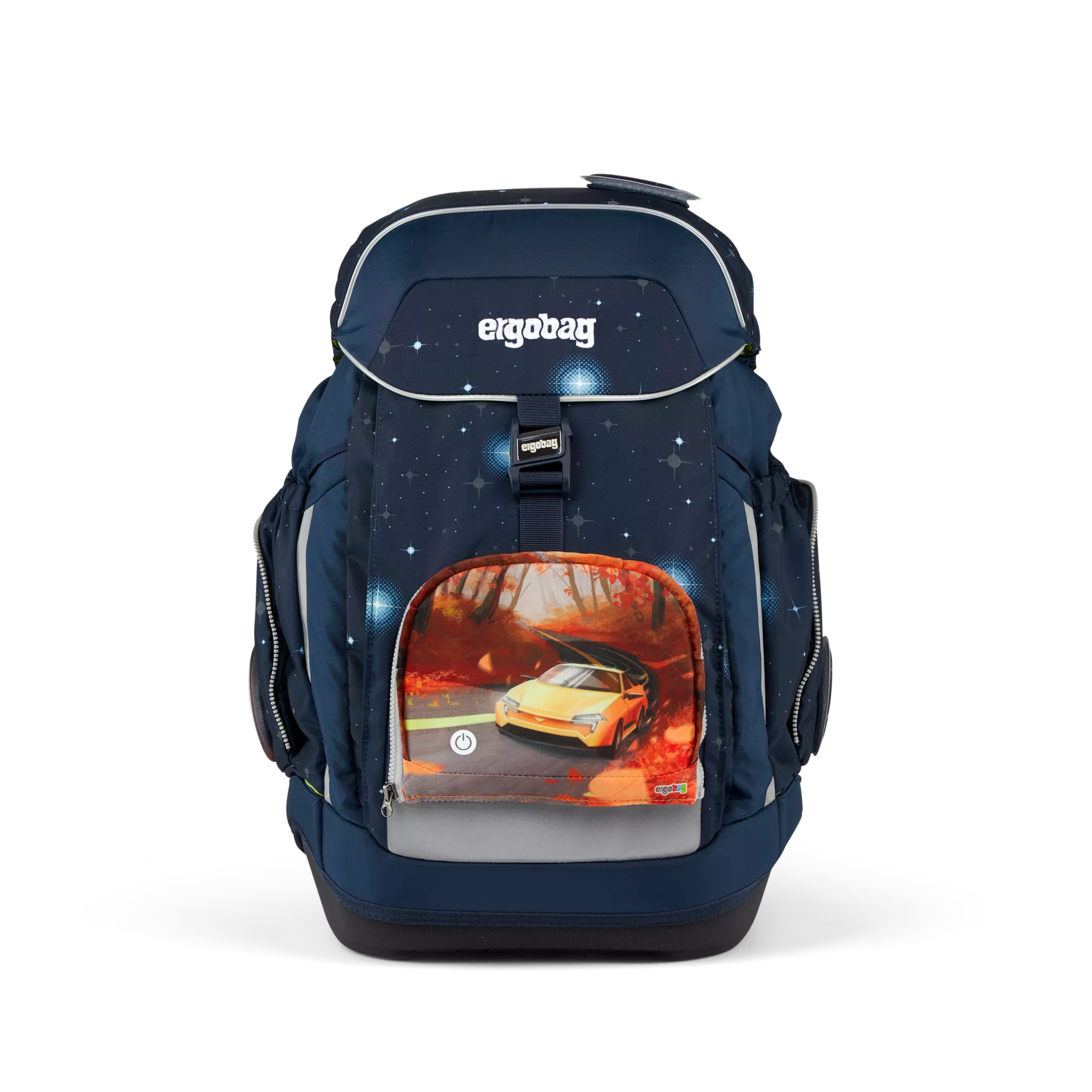 Ergobag - Coche de carreras Led Zippie