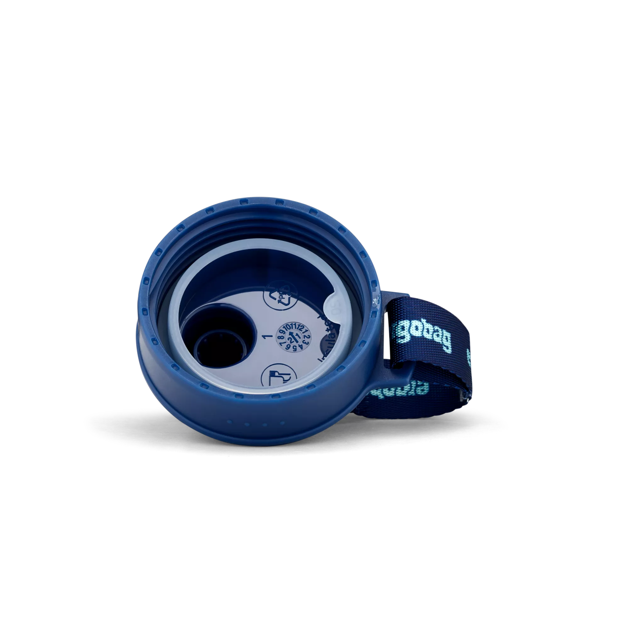 Ergobag - Botella de acero inoxidable azul
