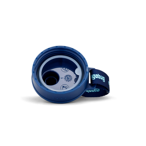 Ergobag - Botella de acero inoxidable azul