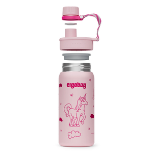 Ergobag - Botella de acero inoxidable Unicornio