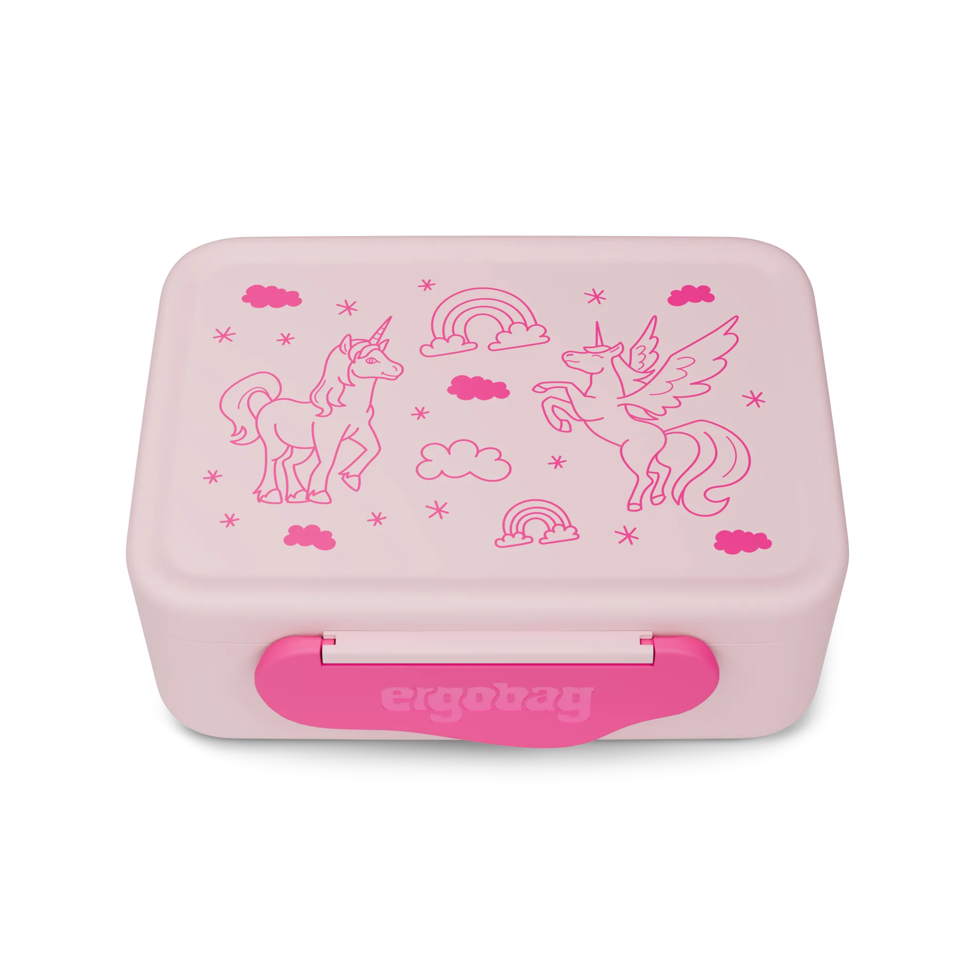 Ergobag - Fiambrera de plástico Unicornio