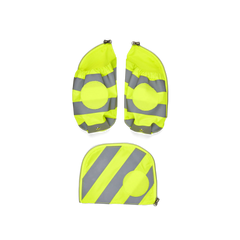 Ergobag - Bolsillo lateral con cremallera y reflectante amarillo