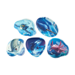 Ergobag - Contour Klettie Set de adornos Underwater
