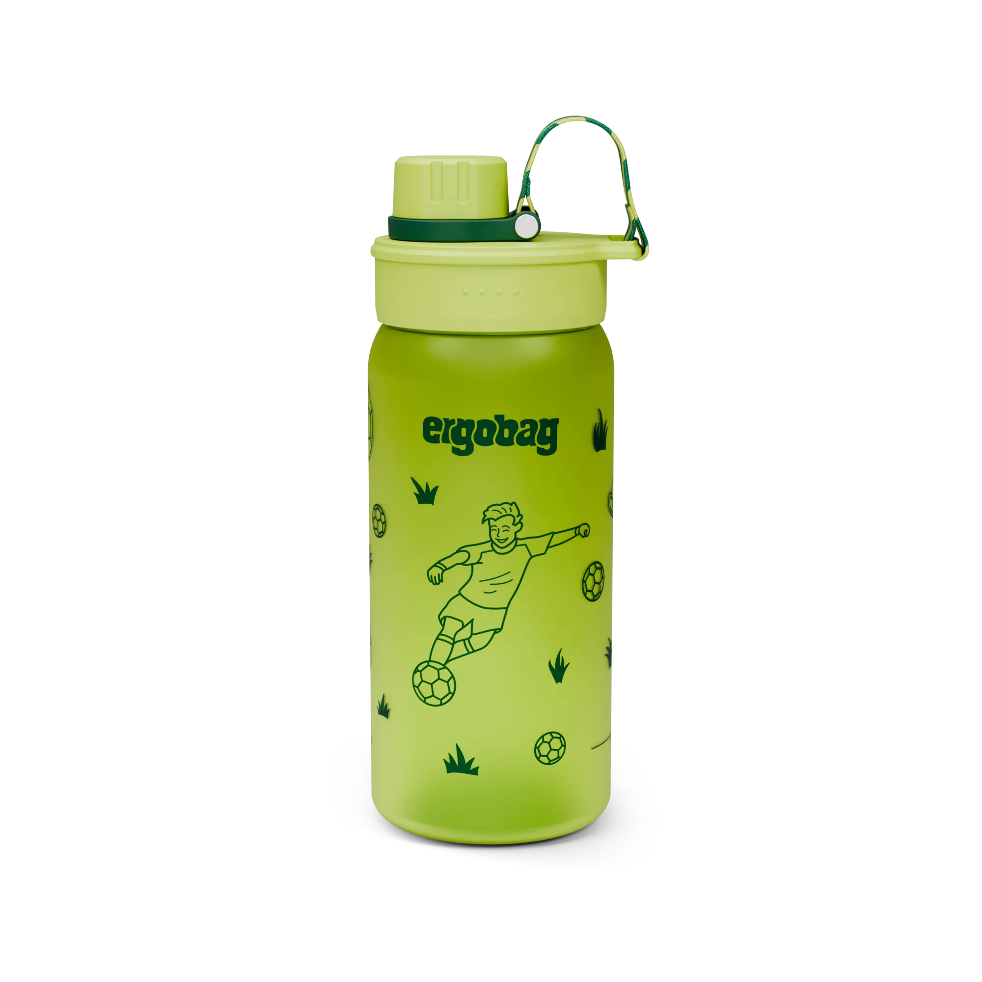 Ergobag - Botella de fútbol