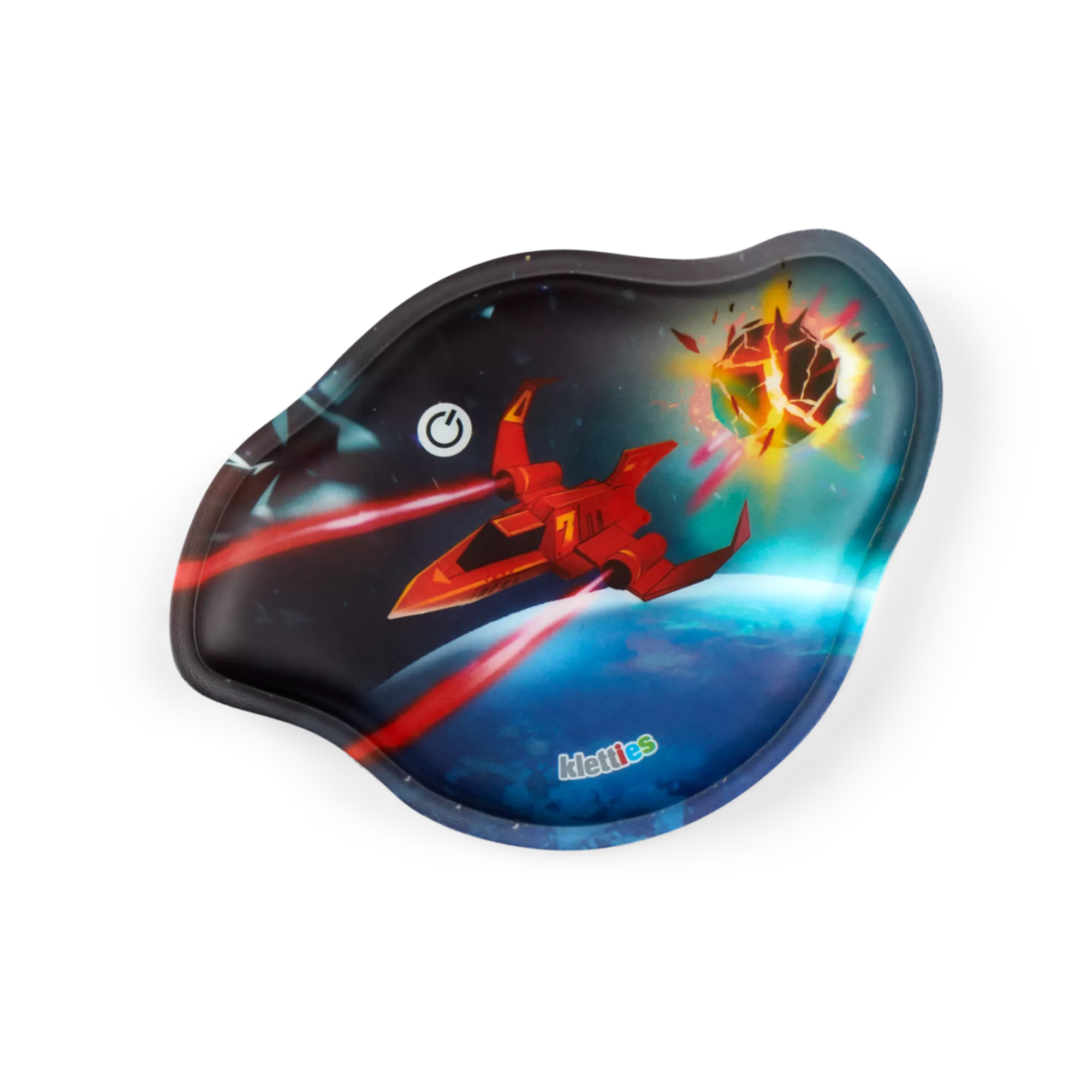 Ergobag - Adorno de velcro LED Sound Space Racer