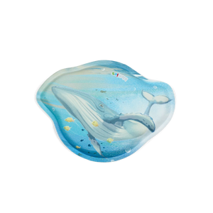 Ergobag - Adorno de velcro que brilla en la oscuridad Ballena