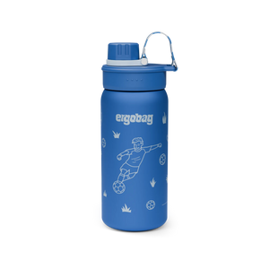 Ergobag - Botella de Acero Inoxidable Fútbol