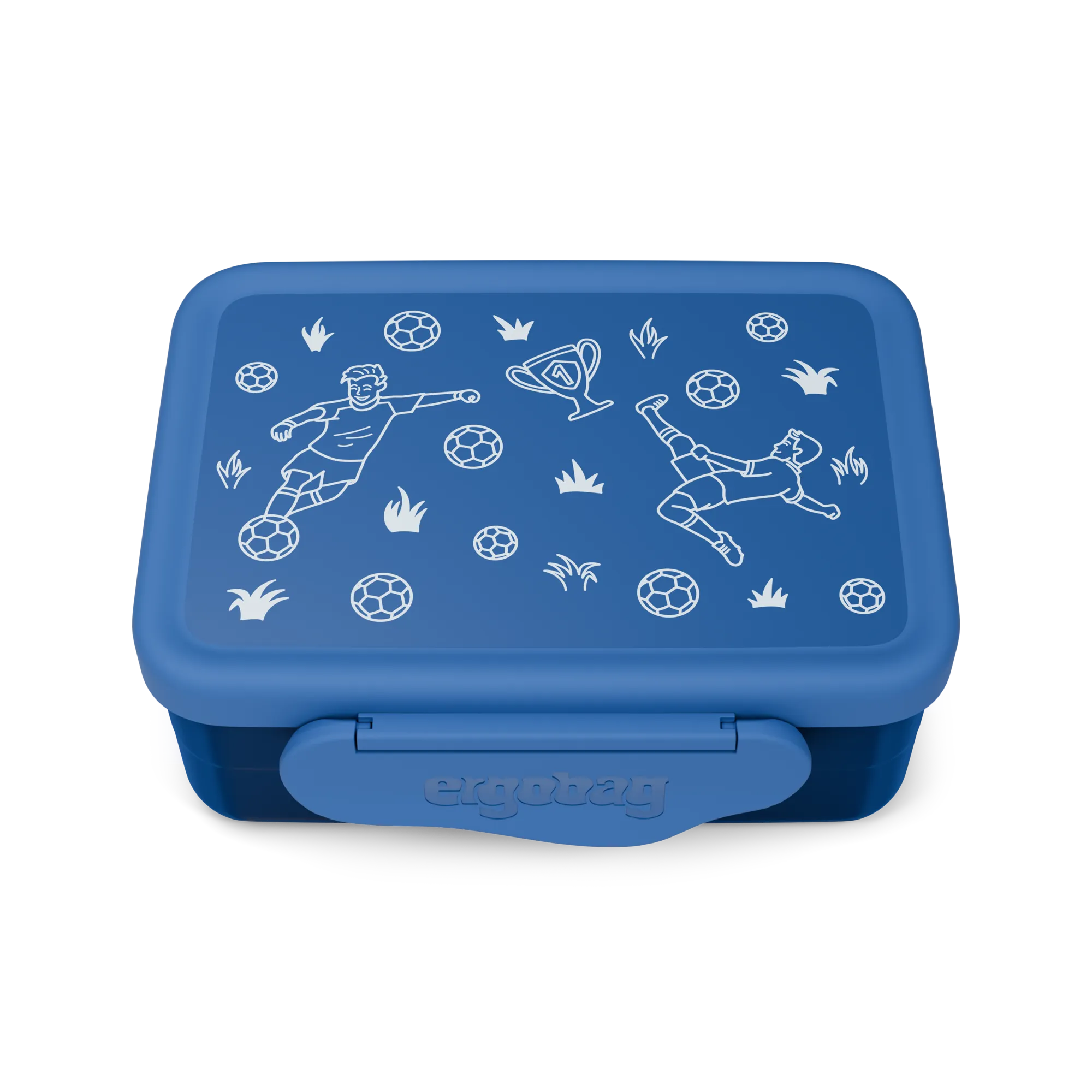 Ergobag - Fiambrera de acero inoxidable Soccer