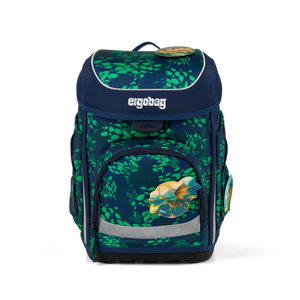 Ergobag - Mochila Escolar Cubo Set Firebear Dragón