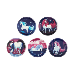 Ergobag - Set de Parches Klettie - Unicornios