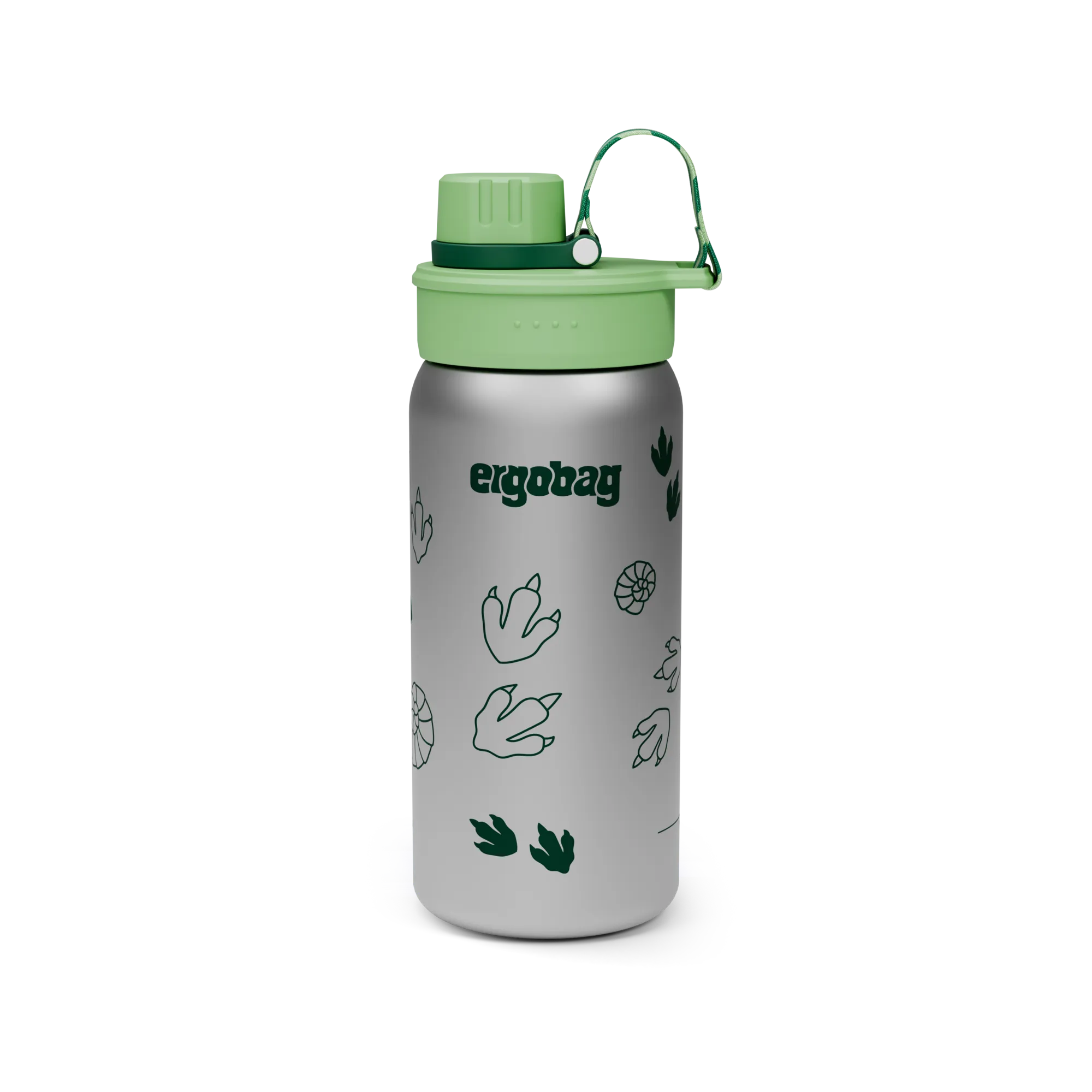 Ergobag - Botella de acero inoxidable Jungle