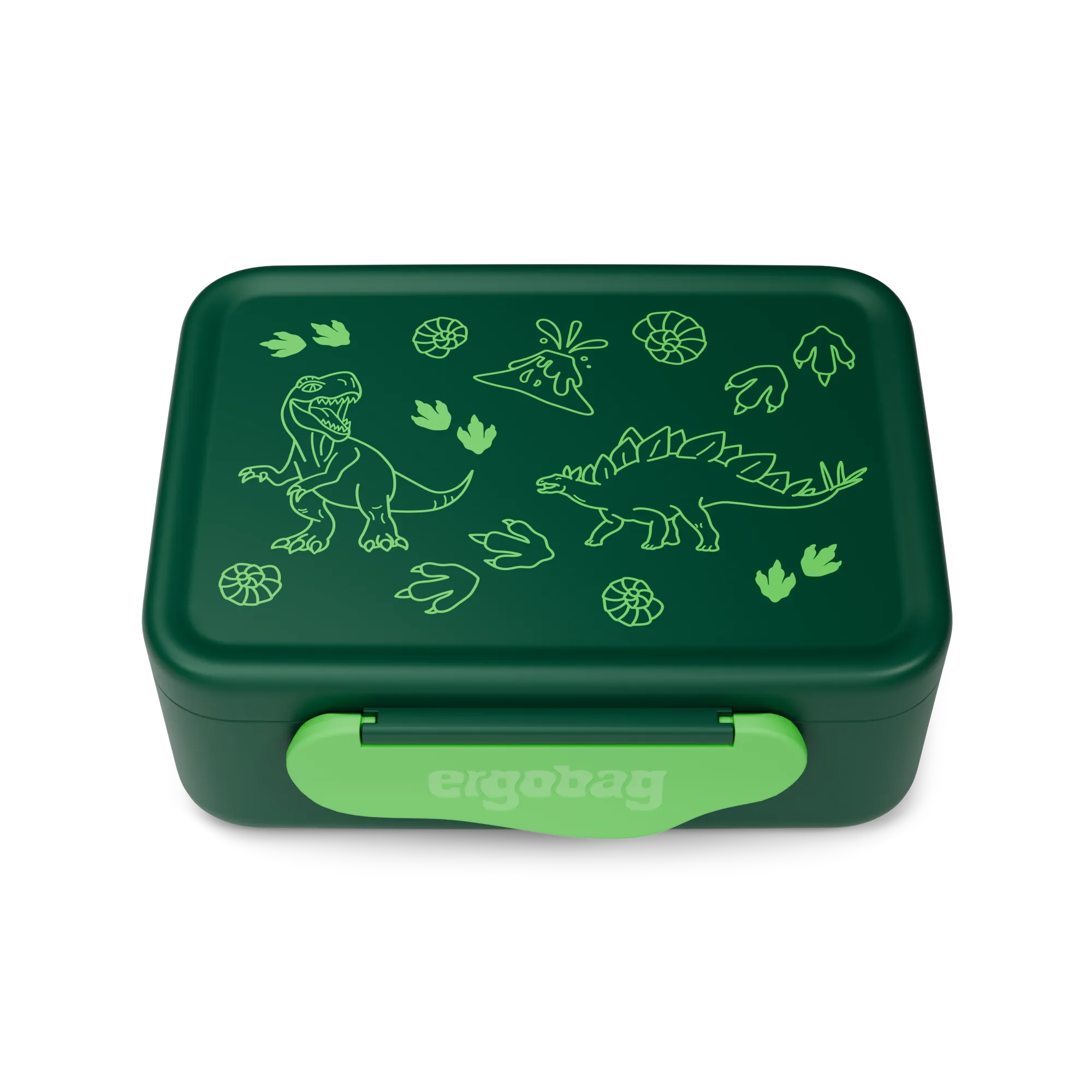 Ergobag - Fiambrera de plástico Dinosaurio