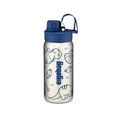 Ergobag - Botella de acero inoxidable azul