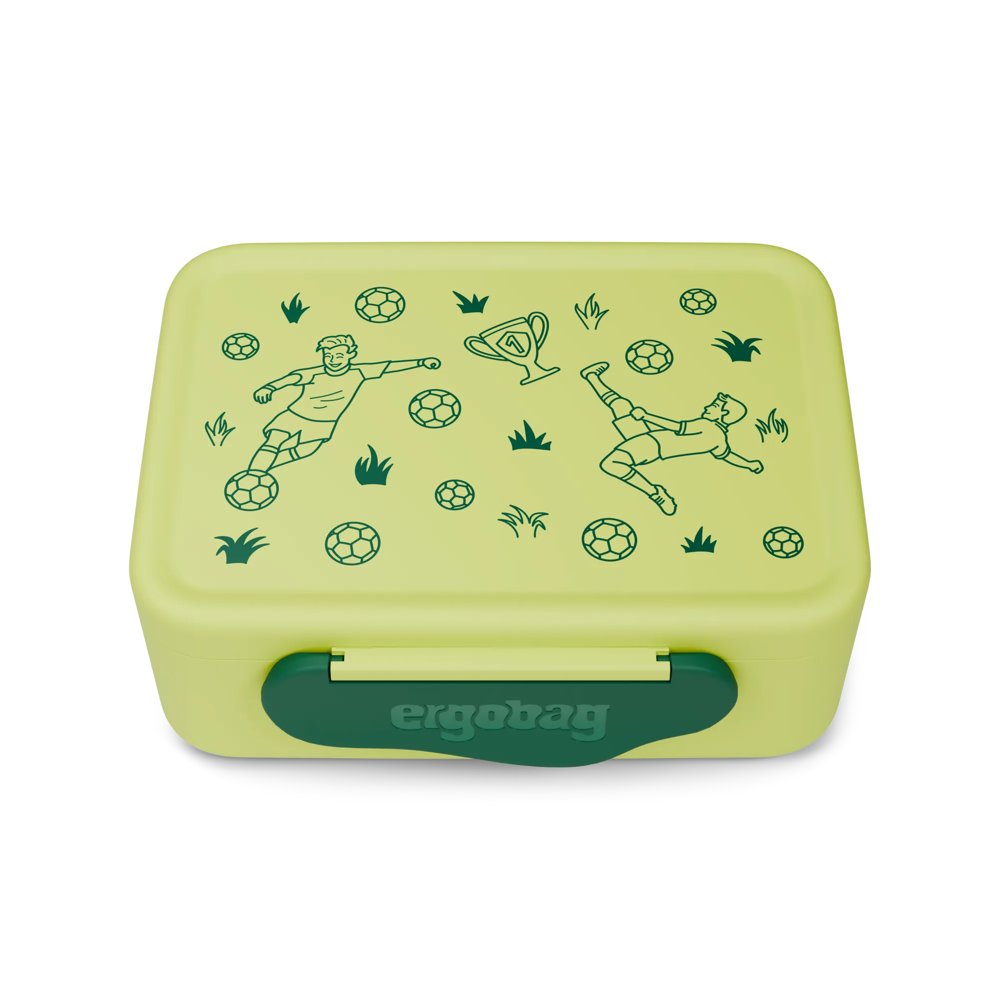 Ergobag - Fiambrera de plástico Soccer