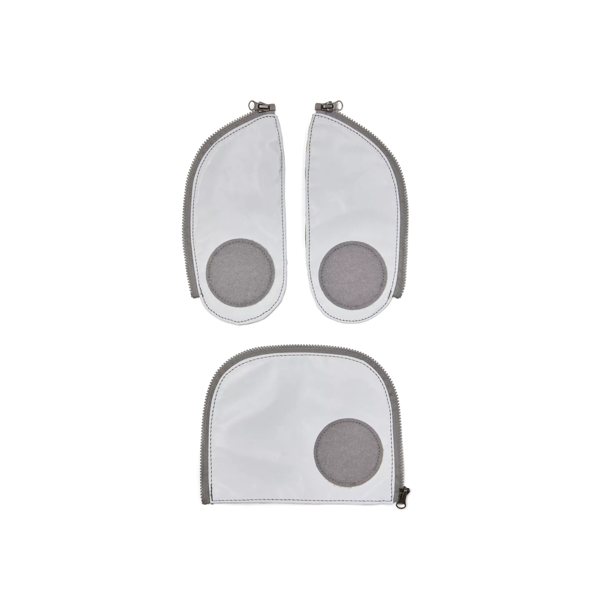 Ergobag - Set de cremalleras totalmente reflectante