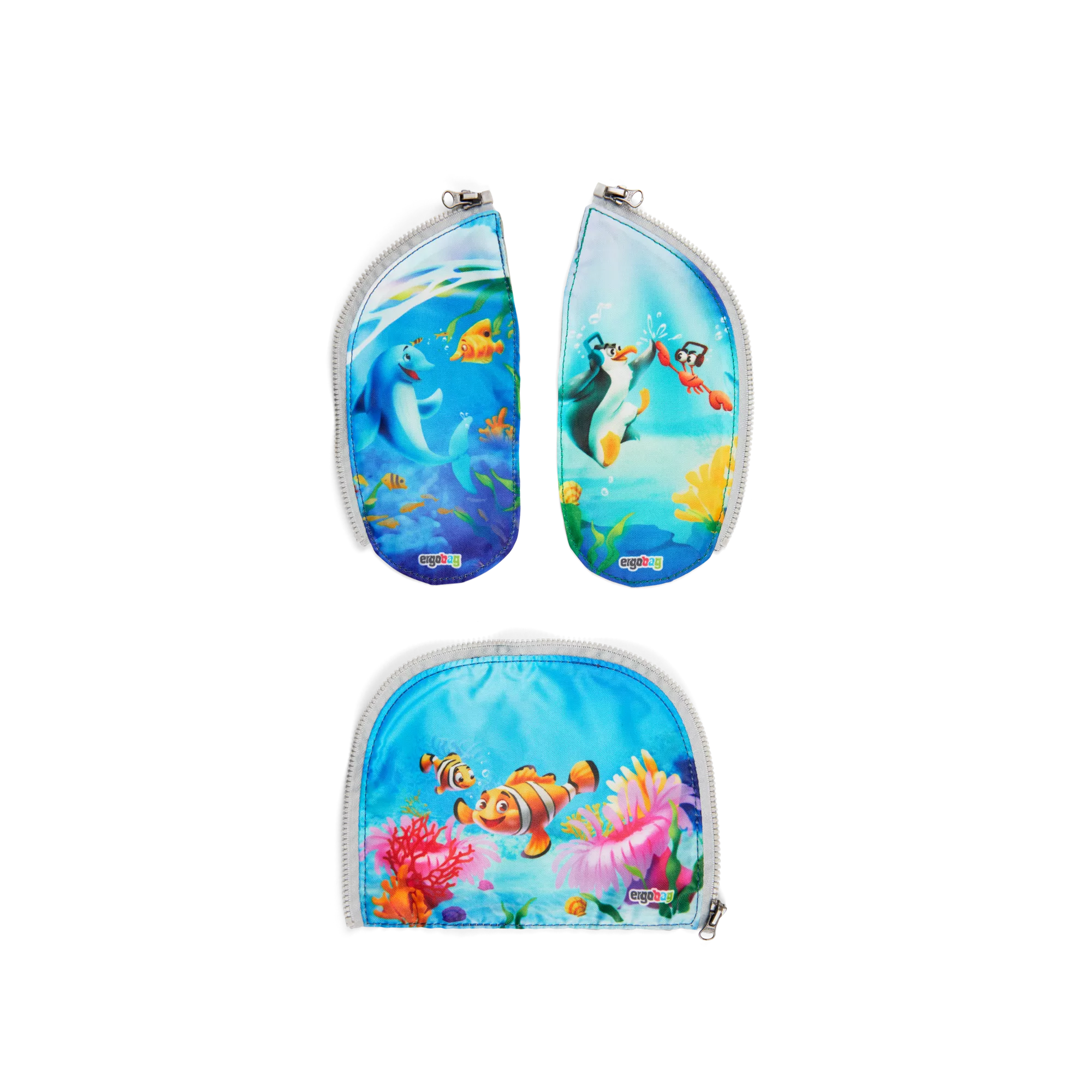 Ergobag - Adorno de cremallera submarino