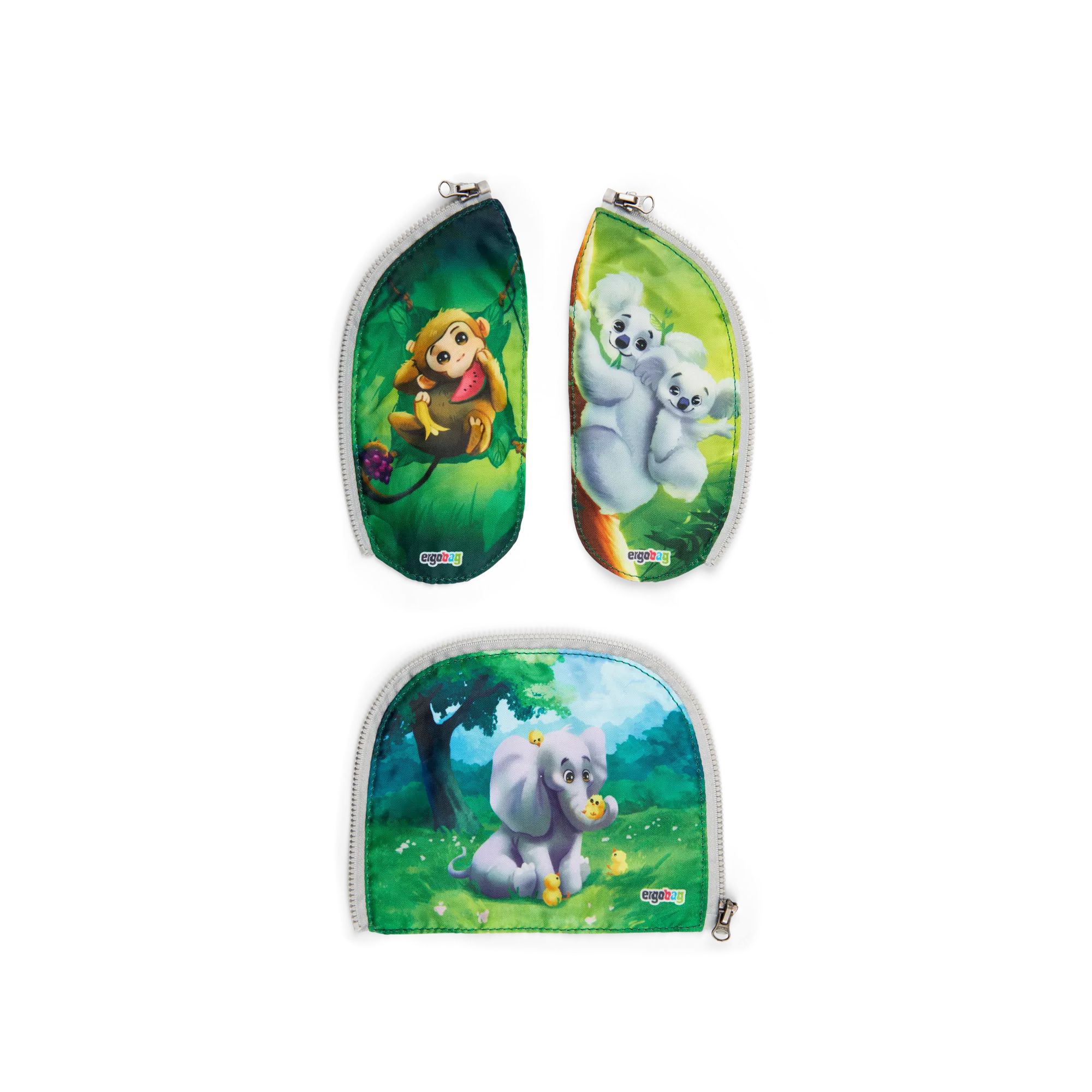 Ergobag - Adorno de cremallera Zoobabies