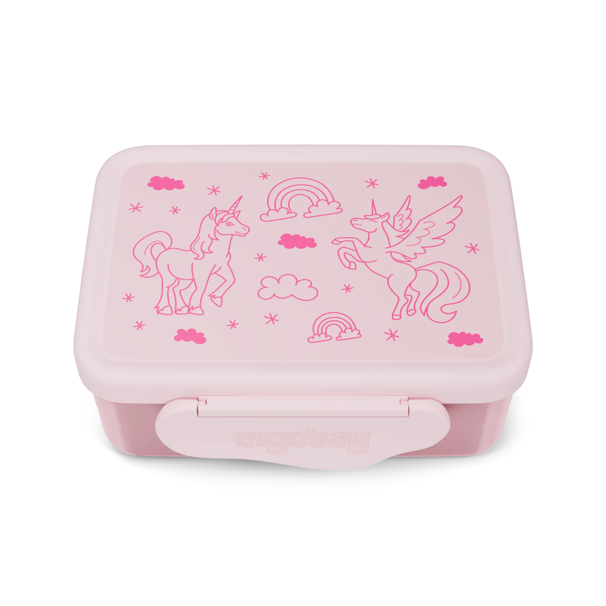 Ergobag - Fiambrera de acero inoxidable Unicornio