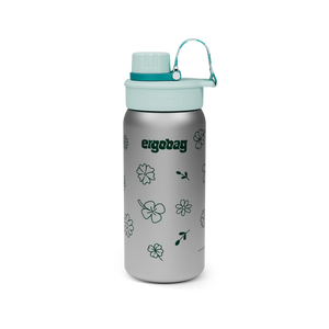 Ergobag - Botella de acero inoxidable Flowers