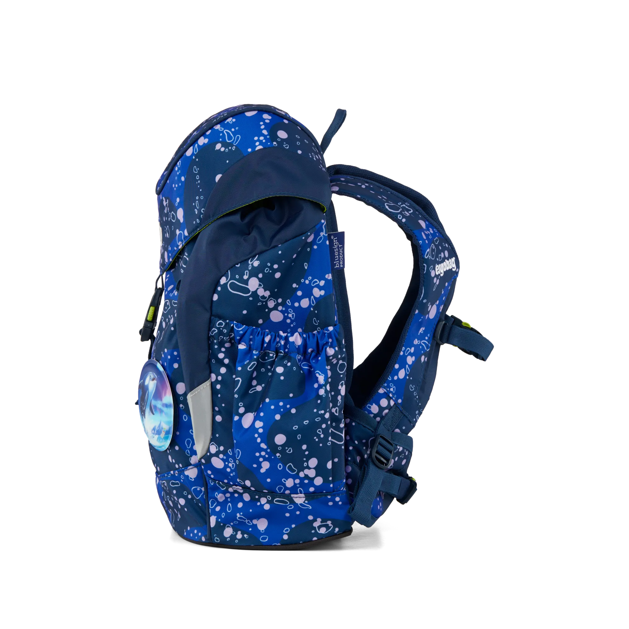 Ergobag - Mochila Escolar Mini para Jardín de Infantes Unbearwater