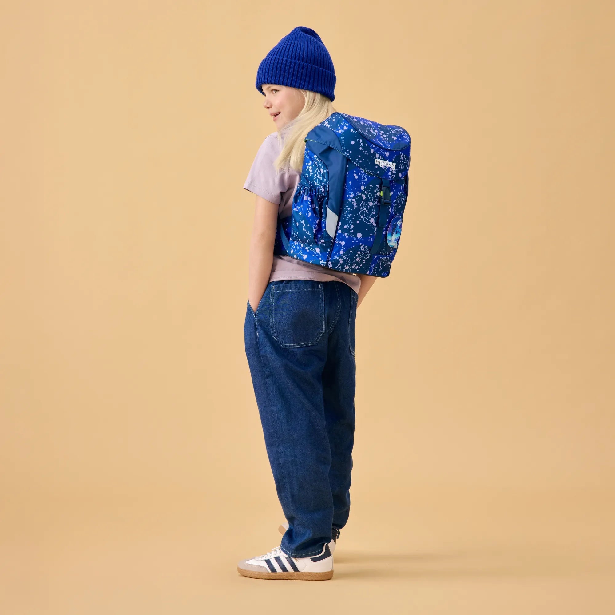 Ergobag - Mochila Escolar Mini para Jardín de Infantes Unbearwater