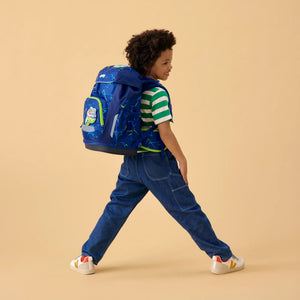 Ergobag - Mochila escolar Flex, set Front Runbear